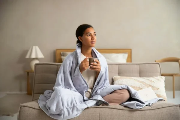 Wearable Heated Blanket Shawl - Image 2