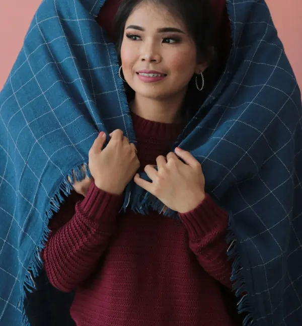Wearable Heated Blanket Shawl